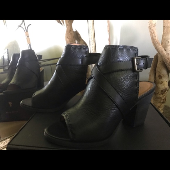 Frye Open toed Ankle Booties - Picture 3 of 6